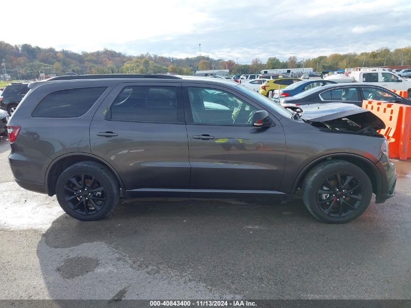 2018 Dodge Durango Gt Awd VIN: 1C4RDJDG3JC496369 Lot: 40843400