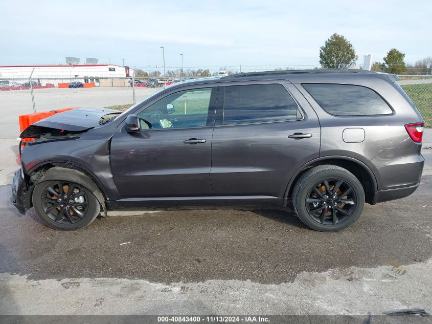 2018 Dodge Durango Gt Awd VIN: 1C4RDJDG3JC496369 Lot: 40843400