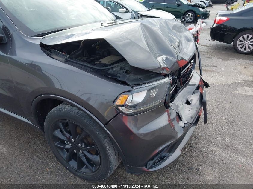 2018 Dodge Durango Gt Awd VIN: 1C4RDJDG3JC496369 Lot: 40843400