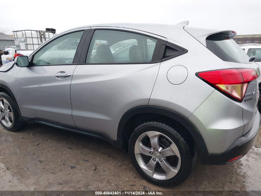 2018 Honda Hr-V Lx VIN: 3CZRU6H31JM715147 Lot: 40843401