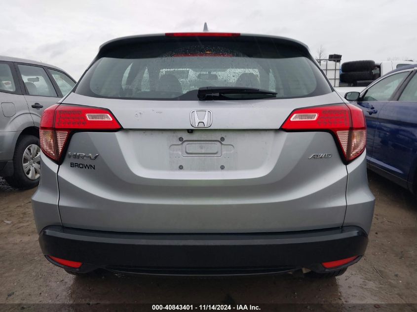 2018 Honda Hr-V Lx VIN: 3CZRU6H31JM715147 Lot: 40843401