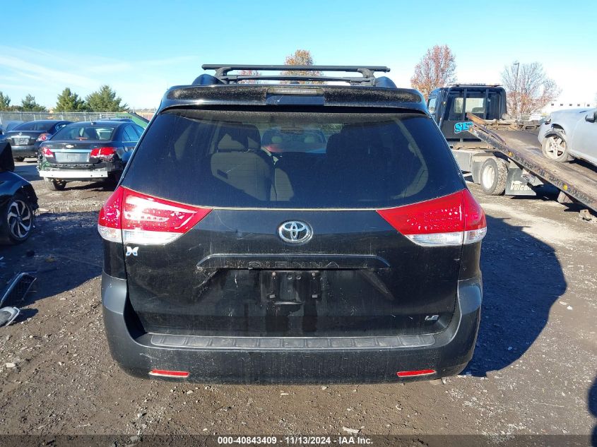 2012 Toyota Sienna Le V6 8 Passenger VIN: 5TDKK3DCXCS181151 Lot: 40843409