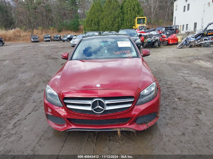 2016 Mercedes-Benz C 300 Luxury/Sport VIN: 55SWF4JBXGU174359 Lot: 40843412