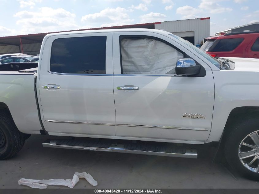 2016 Chevrolet Silverado 1500 High Country VIN: 3GCPCTEC8GG313877 Lot: 40843428