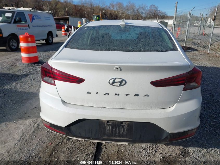 2020 Hyundai Elantra Sel VIN: 5NPD84LF5LH539772 Lot: 40843429