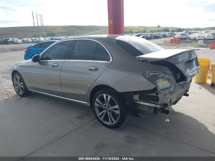 2019 Mercedes-Benz C 300 4Matic VIN: 55SWF8EB7KU290595 Lot: 40843434