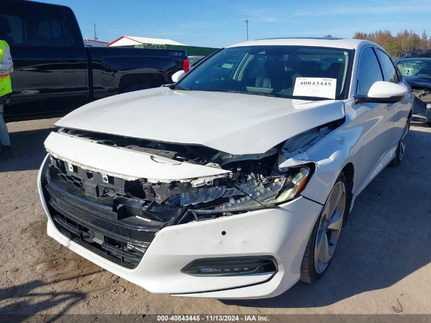 2018 Honda Accord Touring VIN: 1HGCV1F9XJA057944 Lot: 40843445