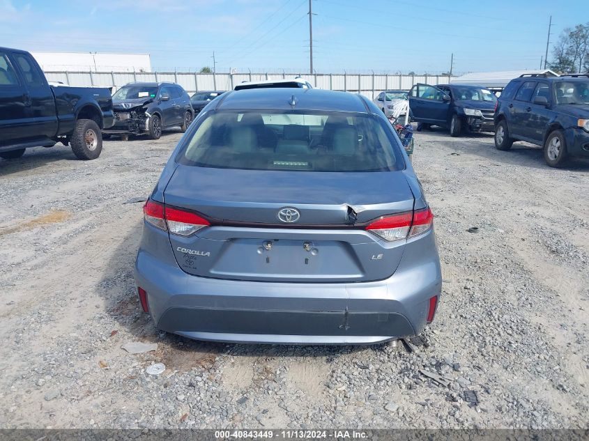 2021 Toyota Corolla Le VIN: JTDEPMAE3MJ154205 Lot: 40843449