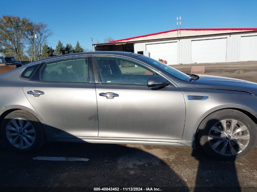 2016 Kia Optima Ex VIN: 5XXGU4L30GG004039 Lot: 40843452