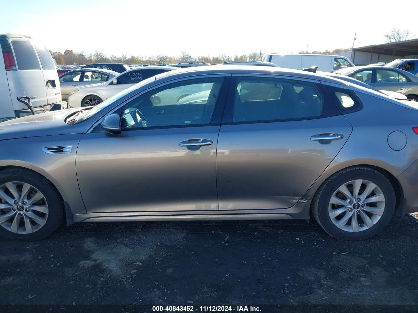 2016 KIA OPTIMA EX - 5XXGU4L30GG004039