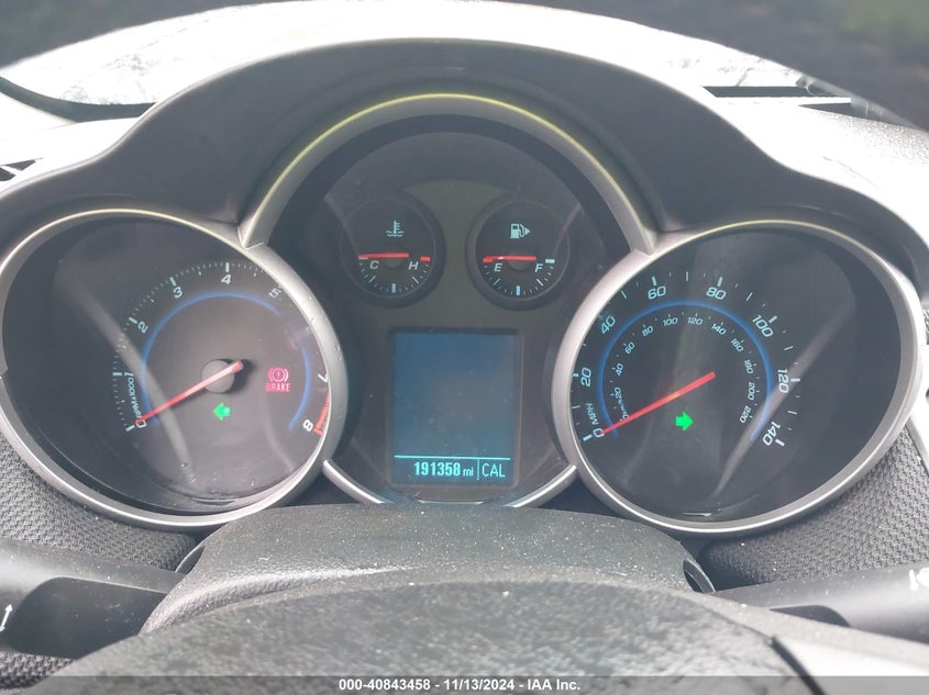 2013 CHEVROLET CRUZE VIN: 1G1PJ5SB1D7193174