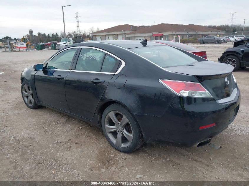 2014 Acura Tl 3.7 VIN: 19UUA9F58EA001406 Lot: 40843466