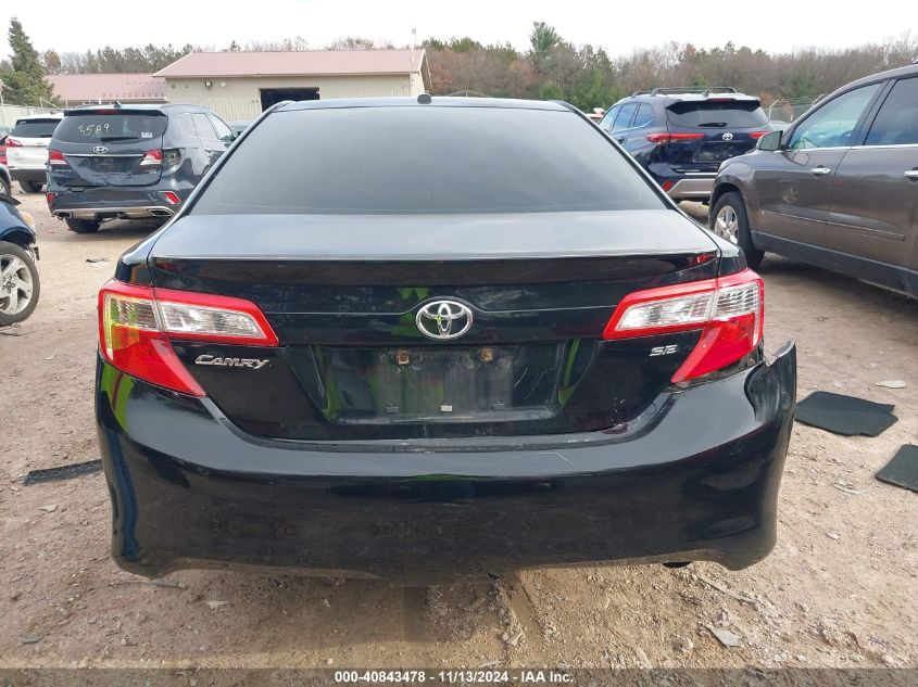 2012 Toyota Camry Se VIN: 4T1BF1FKXCU574572 Lot: 40843478