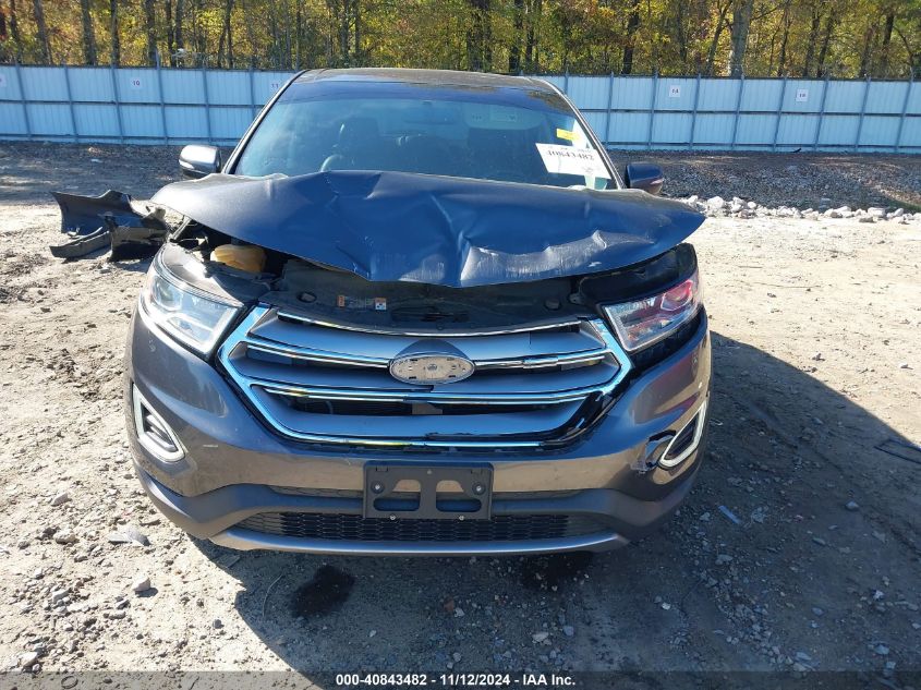 2018 Ford Edge Titanium VIN: 2FMPK3K97JBB20685 Lot: 40843482