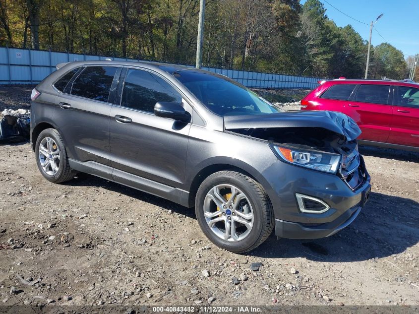 2018 Ford Edge Titanium VIN: 2FMPK3K97JBB20685 Lot: 40843482