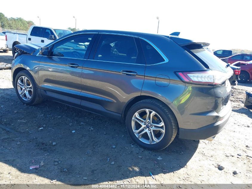 2018 Ford Edge Titanium VIN: 2FMPK3K97JBB20685 Lot: 40843482