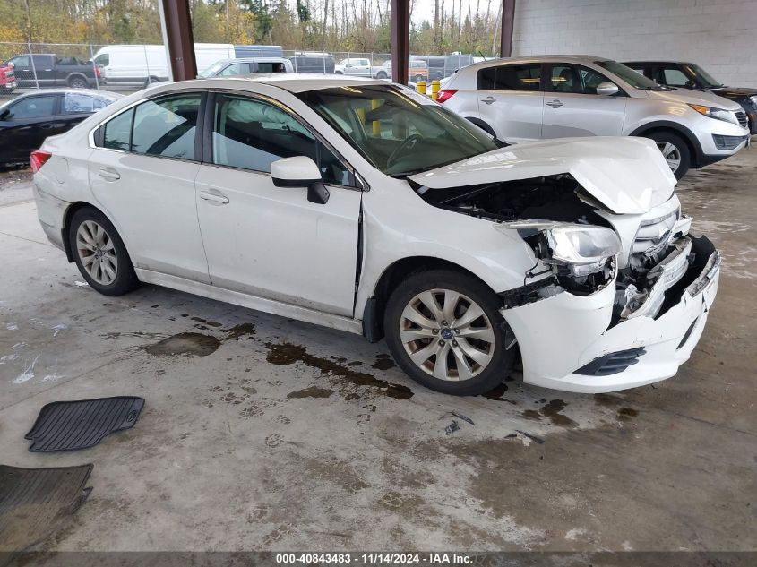 2016 Subaru Legacy 2.5I Premium VIN: 4S3BNAC64G3038243 Lot: 40843483