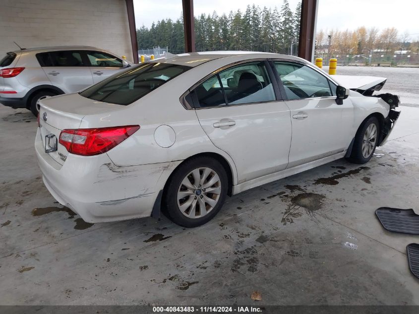 2016 Subaru Legacy 2.5I Premium VIN: 4S3BNAC64G3038243 Lot: 40843483