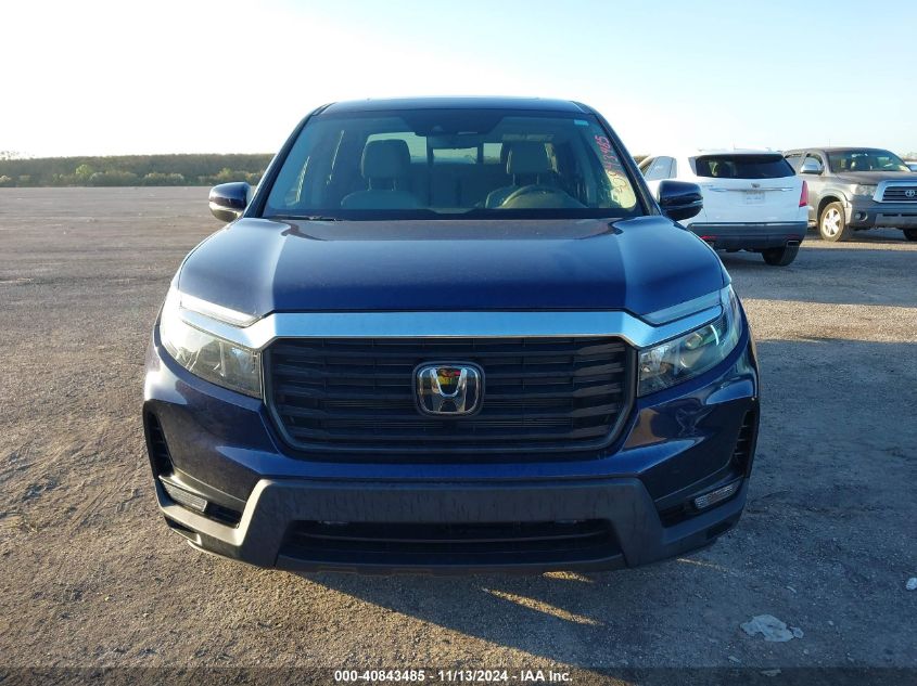 2023 Honda Ridgeline Rtl VIN: 5FPYK3F53PB001759 Lot: 40843485