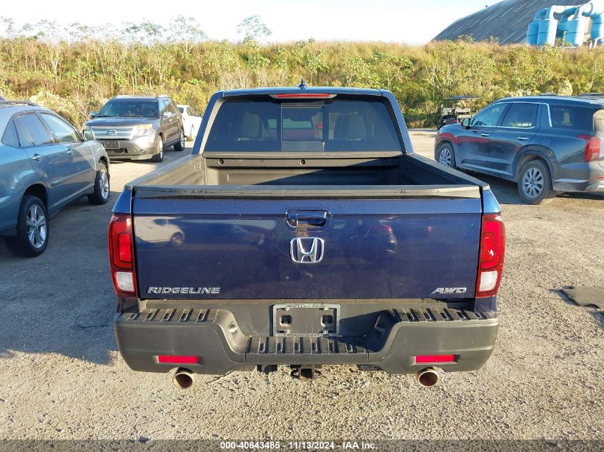 2023 Honda Ridgeline Rtl VIN: 5FPYK3F53PB001759 Lot: 40843485