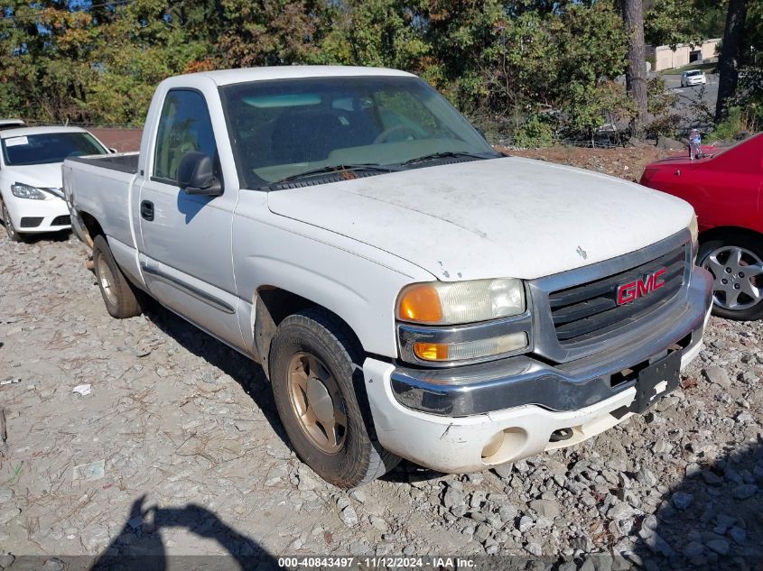 2004 GMC Sierra 1500 Sle VIN: 1GTEC14VX4Z106546 Lot: 40843497