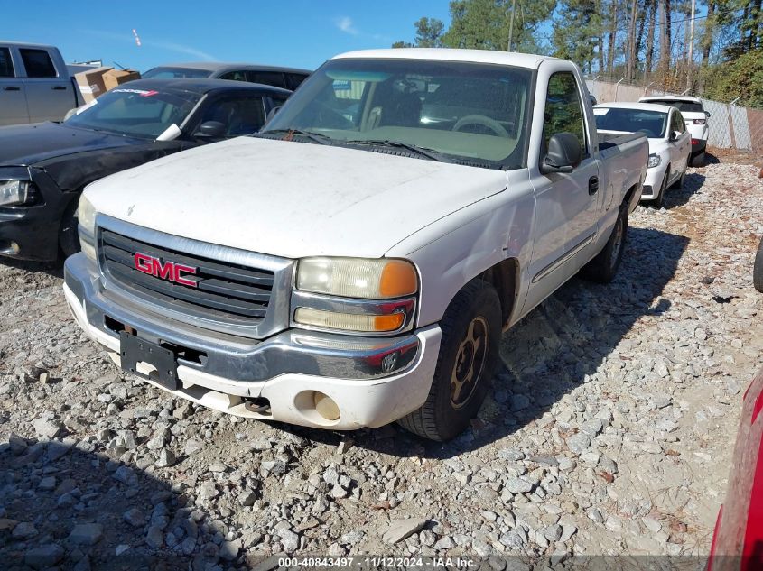 2004 GMC Sierra 1500 Sle VIN: 1GTEC14VX4Z106546 Lot: 40843497