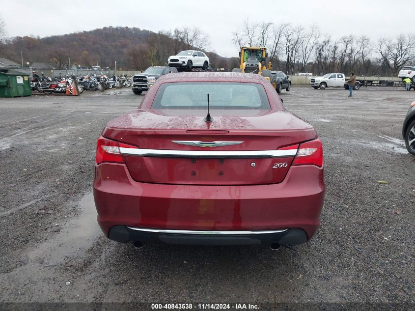 2011 Chrysler 200 Limited VIN: 1C3BC7EG1BN529899 Lot: 40843538