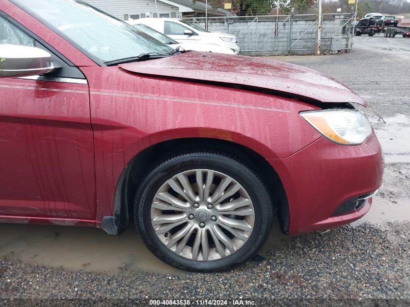 2011 Chrysler 200 Limited VIN: 1C3BC7EG1BN529899 Lot: 40843538