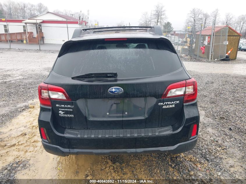 2015 Subaru Outback 2.5I Limited VIN: 4S4BSALC9F3325327 Lot: 40843552