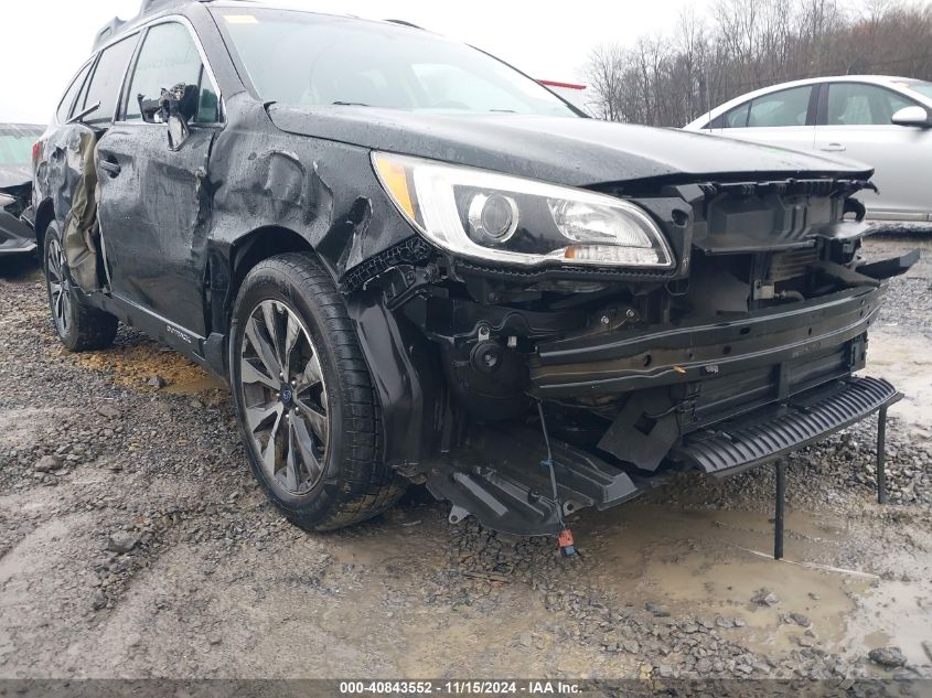 2015 Subaru Outback 2.5I Limited VIN: 4S4BSALC9F3325327 Lot: 40843552