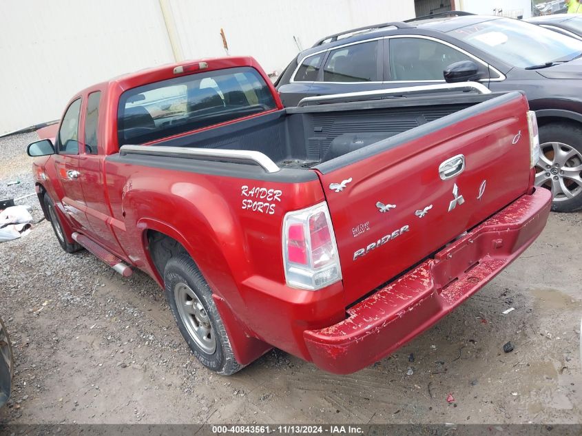 2008 Mitsubishi Raider Ls VIN: 1Z7HC22K78S587113 Lot: 40843561