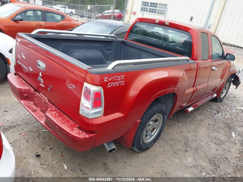 2008 Mitsubishi Raider Ls VIN: 1Z7HC22K78S587113 Lot: 40843561