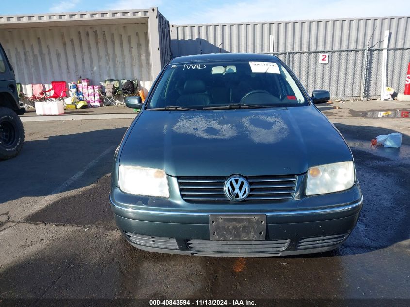 2004 Volkswagen Jetta Gls 1.8T VIN: 3VWSE69M54M006962 Lot: 40843594