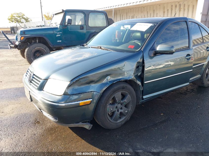 2004 Volkswagen Jetta Gls 1.8T VIN: 3VWSE69M54M006962 Lot: 40843594