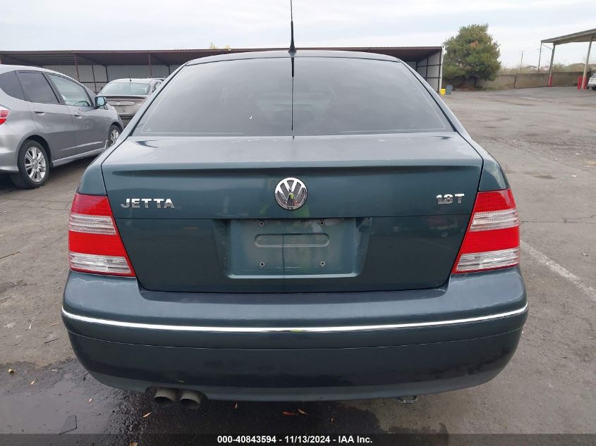 2004 Volkswagen Jetta Gls 1.8T VIN: 3VWSE69M54M006962 Lot: 40843594