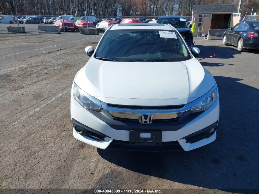 2018 Honda Civic Ex-L VIN: JHMFC1F79JX036255 Lot: 40843599