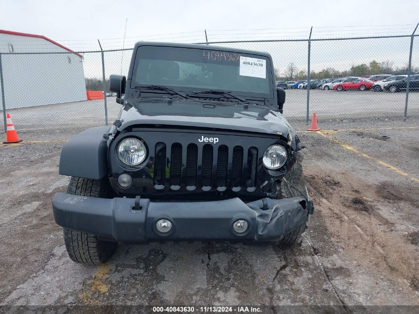 2018 Jeep Wrangler Jk Unlimited Sport S 4X4 VIN: 1C4BJWDGXJL862545 Lot: 40843630