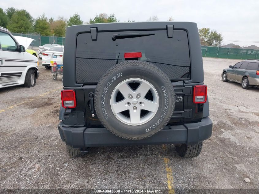 2018 Jeep Wrangler Jk Unlimited Sport S 4X4 VIN: 1C4BJWDGXJL862545 Lot: 40843630