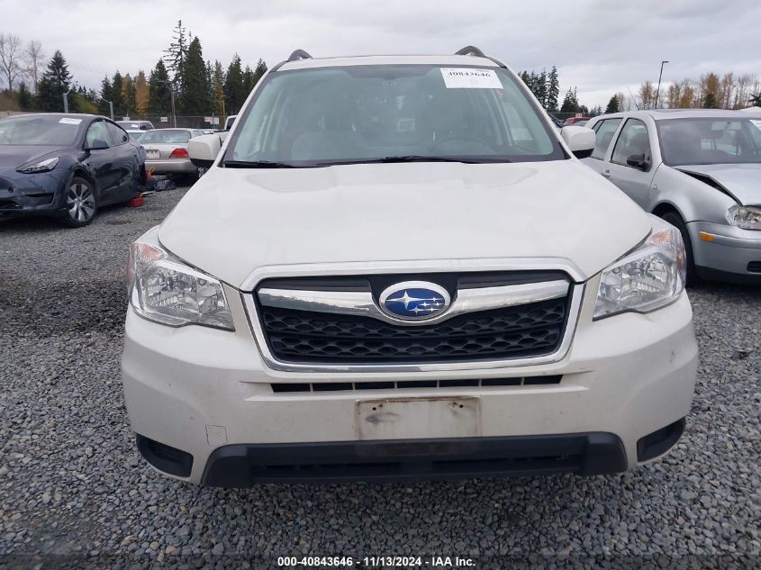 2016 Subaru Forester 2.5I Premium VIN: JF2SJADC8GH487395 Lot: 40843646