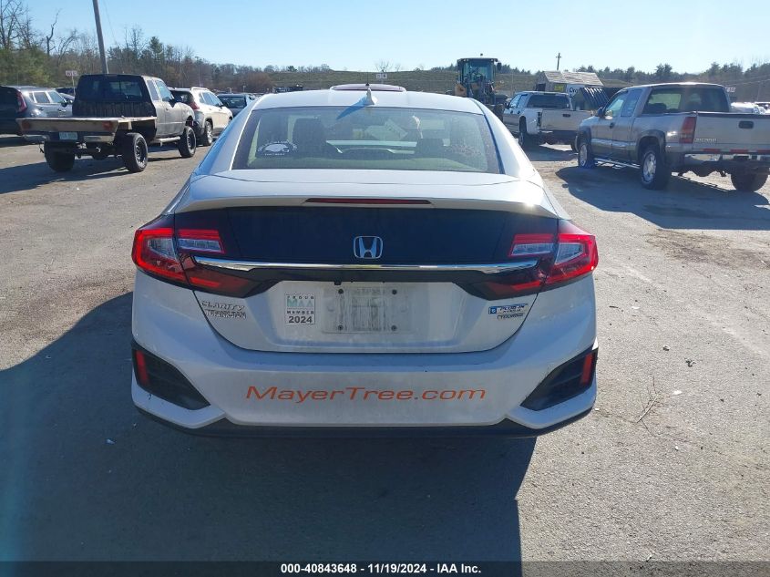 2021 Honda Clarity Plug-In Hybrid Touring VIN: JHMZC5F37MC001310 Lot: 40843648