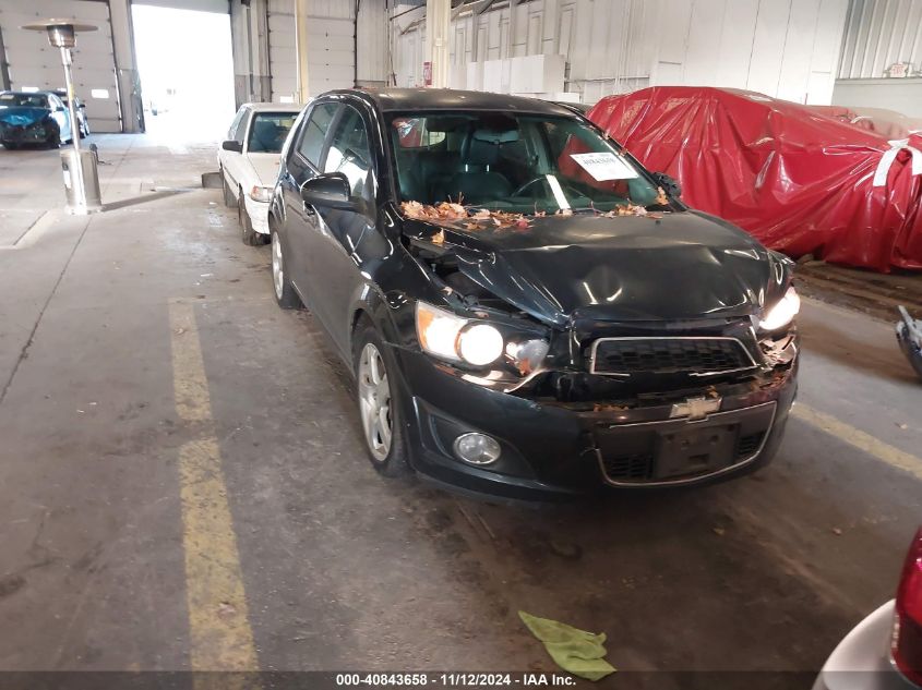 VIN 1G1JE6SH5D4173838 2013 Chevrolet Sonic, Ltz Auto no.1