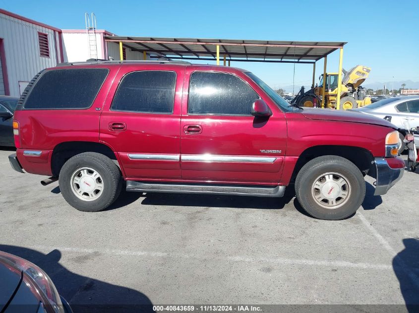 2002 GMC Yukon Sle VIN: 1GKEC13V92J167226 Lot: 40843659