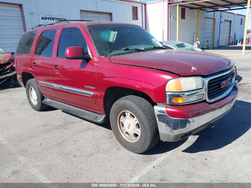 2002 GMC Yukon Sle VIN: 1GKEC13V92J167226 Lot: 40843659