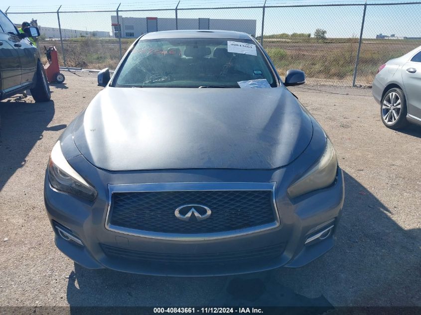 2015 Infiniti Q50 Premium VIN: JN1BV7AP0FM342275 Lot: 40843661