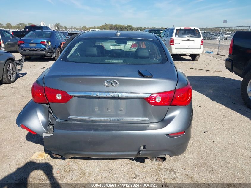 2015 Infiniti Q50 Premium VIN: JN1BV7AP0FM342275 Lot: 40843661