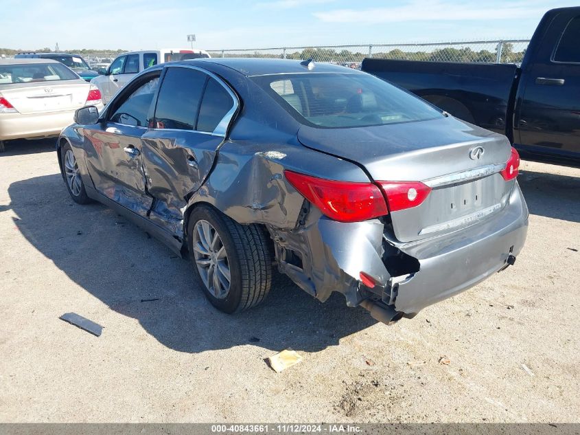 2015 Infiniti Q50 Premium VIN: JN1BV7AP0FM342275 Lot: 40843661