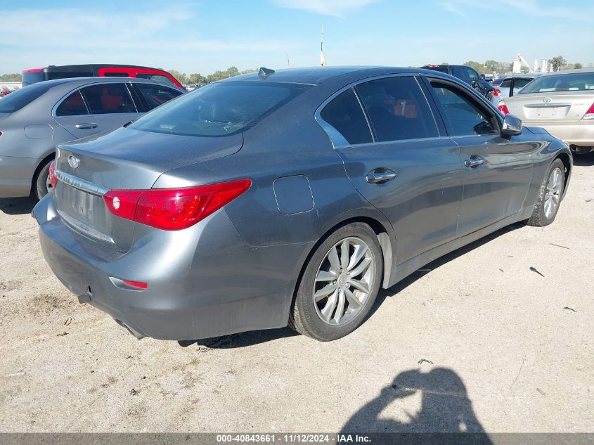 2015 Infiniti Q50 Premium VIN: JN1BV7AP0FM342275 Lot: 40843661