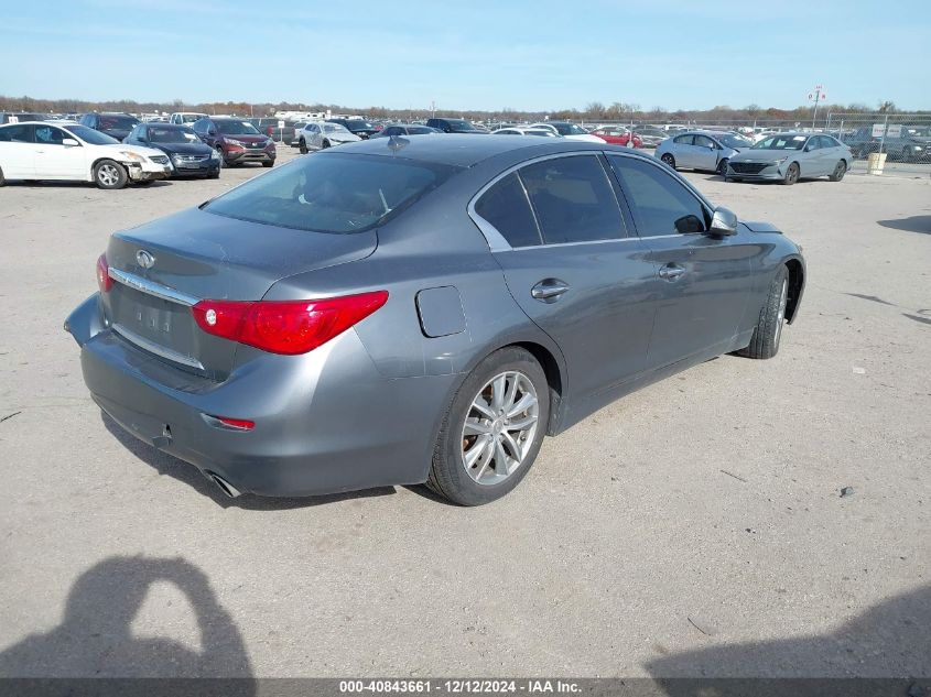 VIN JN1BV7AP0FM342275 2015 INFINITI Q50 no.4