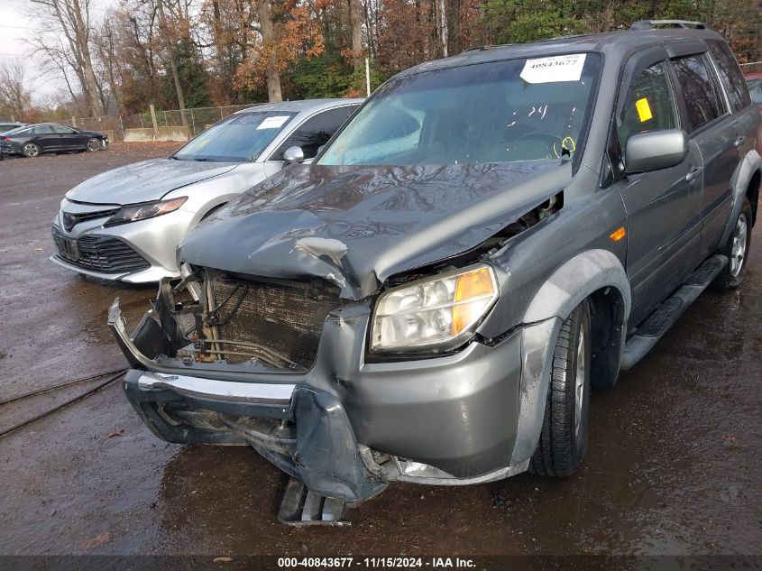 2008 Honda Pilot Ex-L VIN: 5FNYF18788B008174 Lot: 40843677