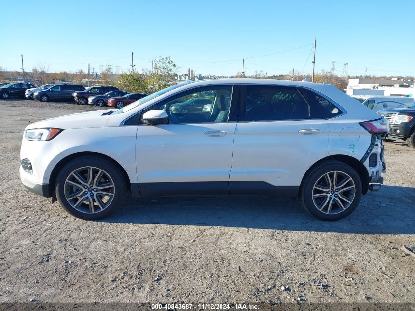 2019 Ford Edge Titanium VIN: 2FMPK4K99KBB07993 Lot: 40843687